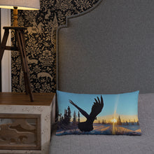 Load image into Gallery viewer, 'Into the Light' Throw Pillow