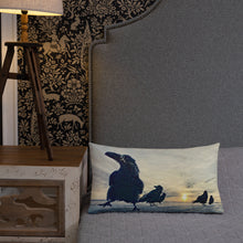 Load image into Gallery viewer, 'Watchers' Throw Pillow