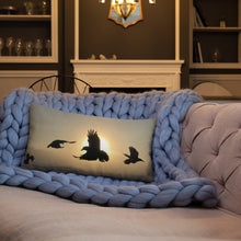 Load image into Gallery viewer, 'Sun Dancers' Throw Pillow