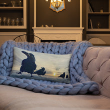 Load image into Gallery viewer, 'Watchers' Throw Pillow