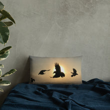 Load image into Gallery viewer, 'Sun Dancers' Throw Pillow