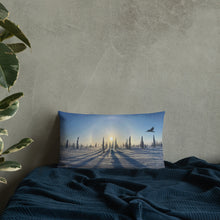 Load image into Gallery viewer, 'Long Shadows' Throw Pillow