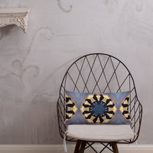 Load image into Gallery viewer, 'Prince of Back Bay' Pattern Throw Pillow