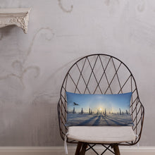Load image into Gallery viewer, 'Long Shadows' Throw Pillow