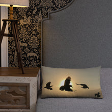 Load image into Gallery viewer, 'Sun Dancers' Throw Pillow