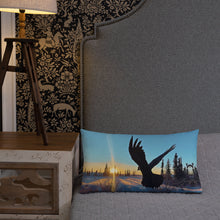 Load image into Gallery viewer, 'Into the Light' Throw Pillow