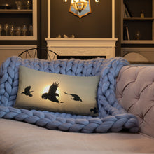 Load image into Gallery viewer, 'Sun Dancers' Throw Pillow