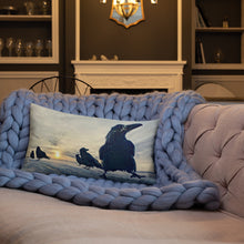 Load image into Gallery viewer, 'Watchers' Throw Pillow