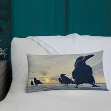 Load image into Gallery viewer, 'Watchers' Throw Pillow