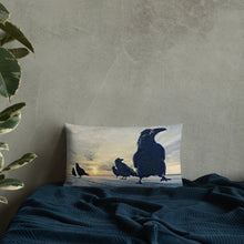 Load image into Gallery viewer, 'Watchers' Throw Pillow