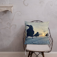 Load image into Gallery viewer, 'Watchers' Throw Pillow