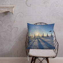 Load image into Gallery viewer, 'Long Shadows' Throw Pillow