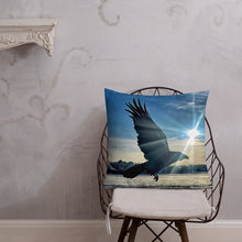 Load image into Gallery viewer, 'Frozen Light' Throw Pillow