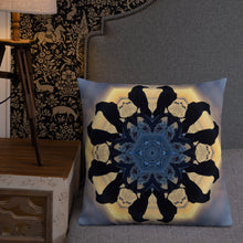Load image into Gallery viewer, 'Prince of Back Bay' Pattern Throw Pillow