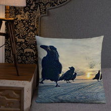 Load image into Gallery viewer, 'Watchers' Throw Pillow