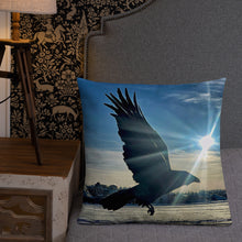 Load image into Gallery viewer, 'Frozen Light' Throw Pillow