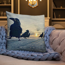 Load image into Gallery viewer, 'Watchers' Throw Pillow