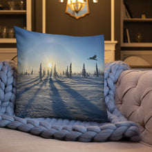 Load image into Gallery viewer, 'Long Shadows' Throw Pillow