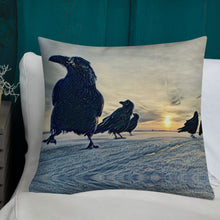 Load image into Gallery viewer, 'Watchers' Throw Pillow