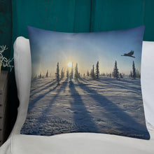Load image into Gallery viewer, 'Long Shadows' Throw Pillow