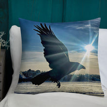Load image into Gallery viewer, 'Frozen Light' Throw Pillow