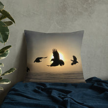 Load image into Gallery viewer, 'Sun Dancers' Throw Pillow