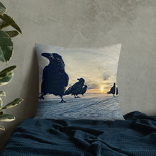 Load image into Gallery viewer, 'Watchers' Throw Pillow