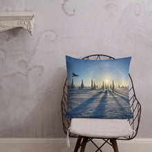 Load image into Gallery viewer, 'Long Shadows' Throw Pillow