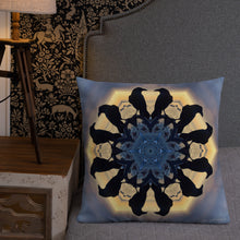Load image into Gallery viewer, 'Prince of Back Bay' Pattern Throw Pillow
