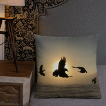 Load image into Gallery viewer, 'Sun Dancers' Throw Pillow