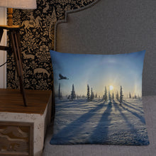Load image into Gallery viewer, 'Long Shadows' Throw Pillow