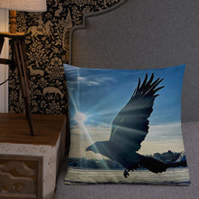 Load image into Gallery viewer, 'Frozen Light' Throw Pillow