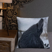 Load image into Gallery viewer, &#39;Scritch My Neck&#39; Throw Pillow
