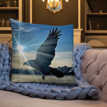 Load image into Gallery viewer, 'Frozen Light' Throw Pillow