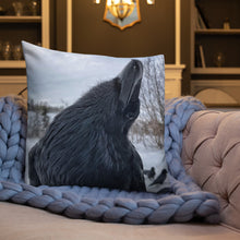 Load image into Gallery viewer, 'Scritch My Neck' Throw Pillow