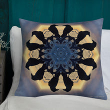 Load image into Gallery viewer, 'Prince of Back Bay' Pattern Throw Pillow