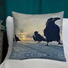 Load image into Gallery viewer, 'Watchers' Throw Pillow