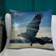 Load image into Gallery viewer, 'Frozen Light' Throw Pillow