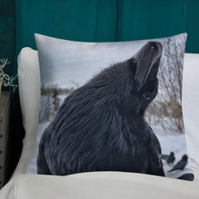 Load image into Gallery viewer, 'Scritch My Neck' Throw Pillow