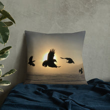 Load image into Gallery viewer, 'Sun Dancers' Throw Pillow