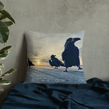 Load image into Gallery viewer, 'Watchers' Throw Pillow