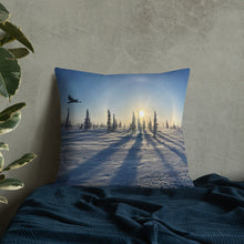 Load image into Gallery viewer, 'Long Shadows' Throw Pillow