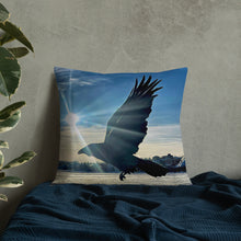 Load image into Gallery viewer, 'Frozen Light' Throw Pillow