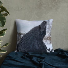 Load image into Gallery viewer, 'Scritch My Neck' Throw Pillow