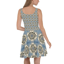 Load image into Gallery viewer, 'Icy Sky' Fit & Flare Dress