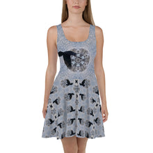 Load image into Gallery viewer, 'Raven Mandala' Fit & Flare Dress