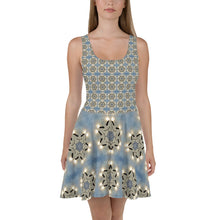 Load image into Gallery viewer, &#39;Icy Sky&#39; Fit &amp; Flare Dress
