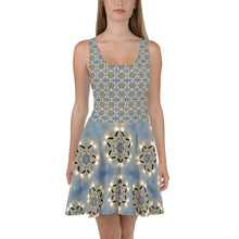 Load image into Gallery viewer, 'Icy Sky' Fit & Flare Dress