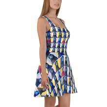 Load image into Gallery viewer, 'Warhol Ravens' Fit & Flare Dress