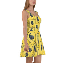 Load image into Gallery viewer, 'Cheeky Yellow' Fit & Flare Dress